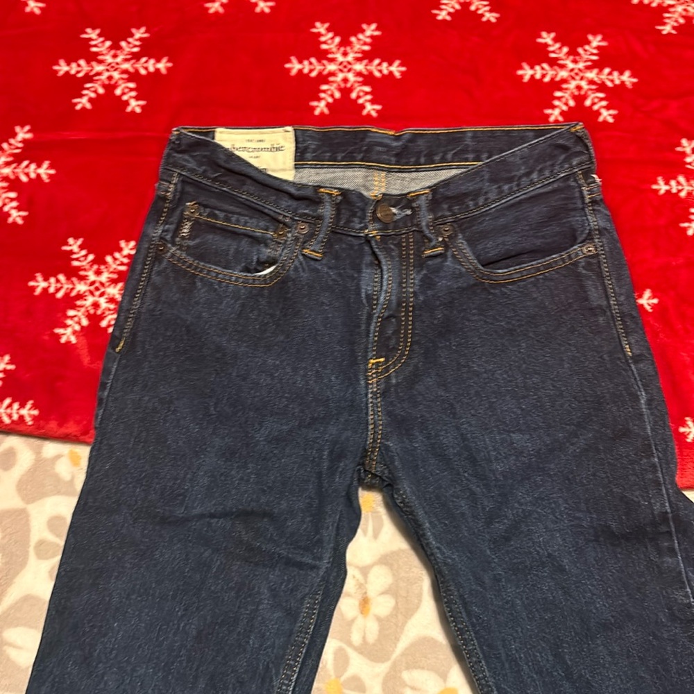 Abercrombie kids boys straight jeans slim